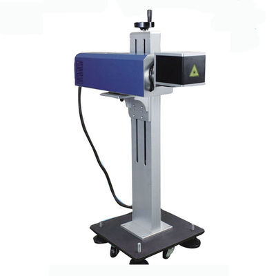 Cina 30W Co2 Laser Marking Machine Untuk Botol Pet, Co2 Laser Marker 7000mm / s Kecepatan pemasok