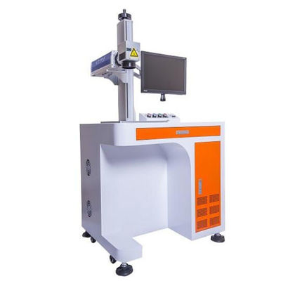 Cina Logam &amp;amp; Non Logam Fiber Laser Engraving Machine Dengan Operasi Manusiawi pemasok