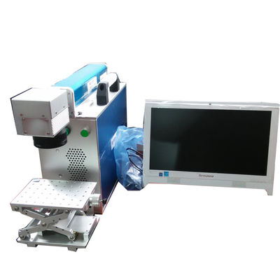 Cina Mesin Penandaan Logam Laser Industri Info Alfanumerik FLMM-B01 Warna Biru pemasok