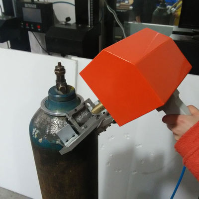 Cina Gas Cylinder Bottle Pneumatic Dot Peen Marking Machine Nomor Tanggal Sertifikat ISO pemasok