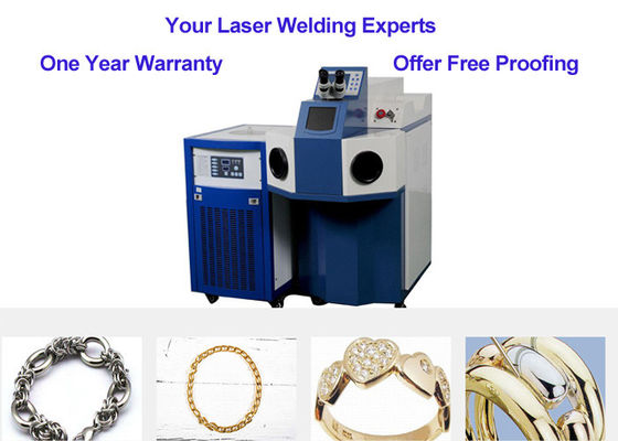Cina Garansi Satu Tahun Laser Spot Welding Machine 400 Watt Perhiasan Laser Welder pemasok